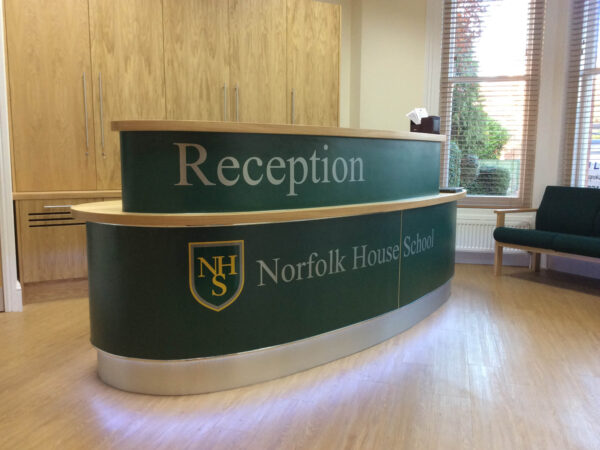 JLS Design & Build Joinery Manufacturer and Building Contractor in Coventry and Warwickshire Reception Norfolk House School
